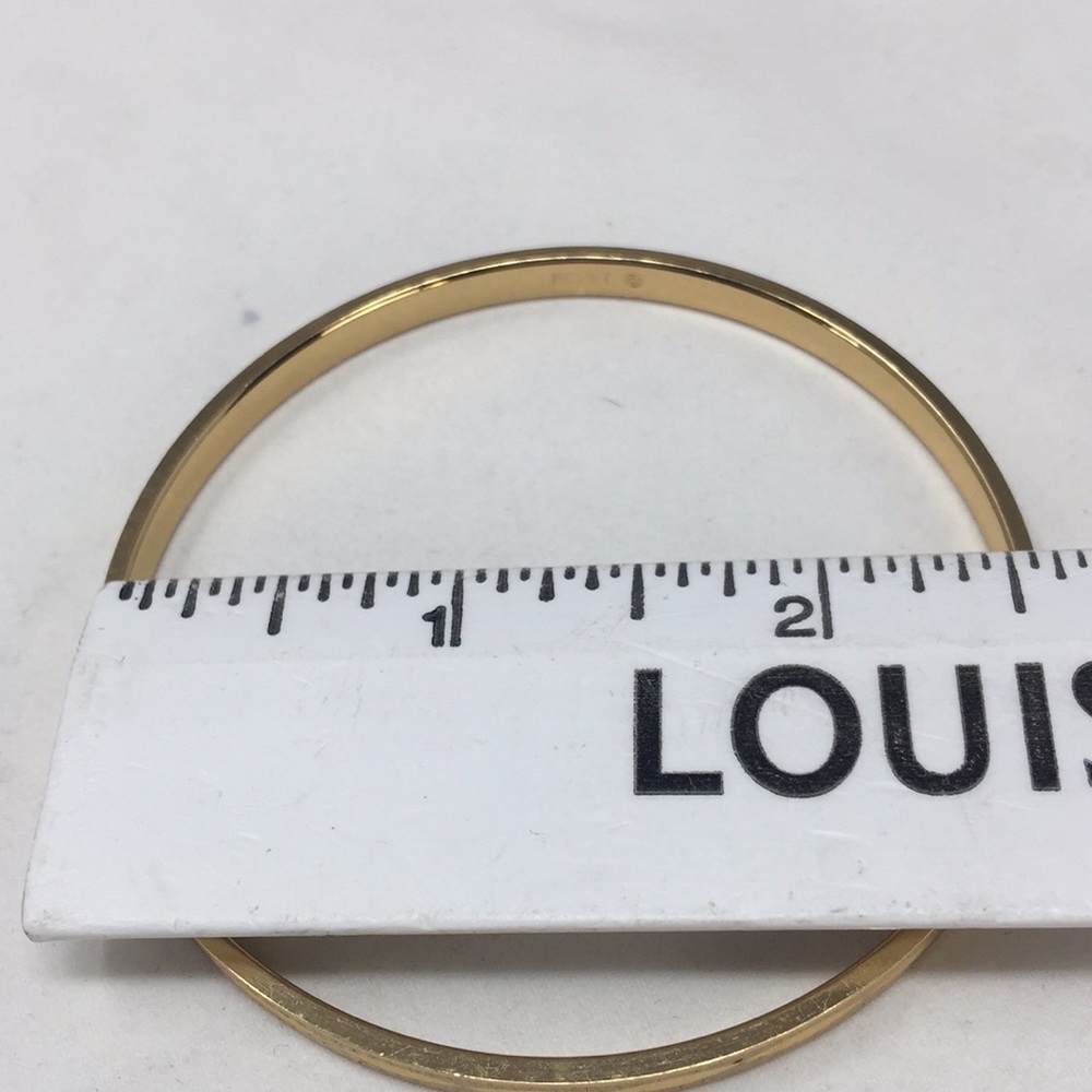 Two Monet Bangles Bracelets Patterned In Gold Tone - image 3